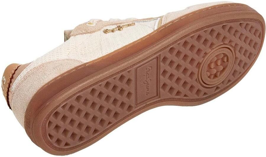 Pepe Jeans Sneakers laag 'Ball Natural' beige goud natuurwit - Foto 6