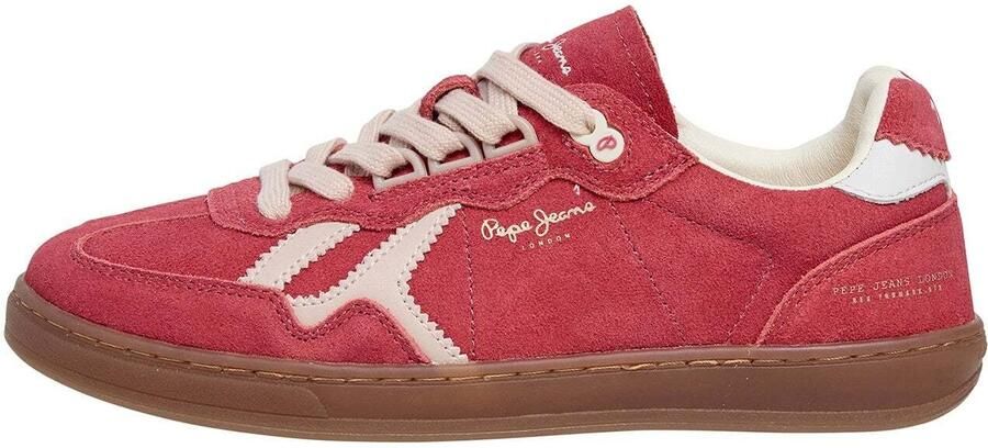 Pepe Jeans Sneakers laag 'BALL RETRO' rood wit