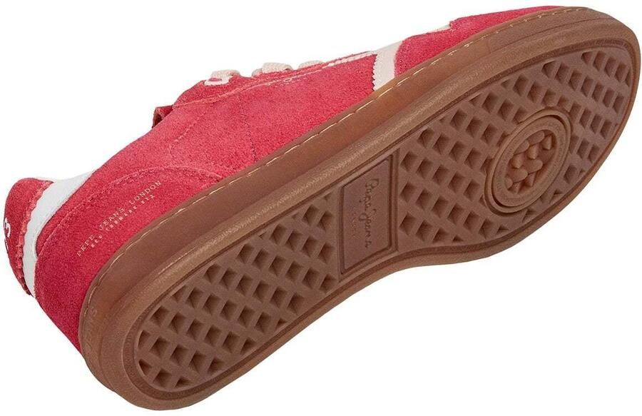 Pepe Jeans Sneakers laag 'BALL RETRO' rood wit - Foto 5
