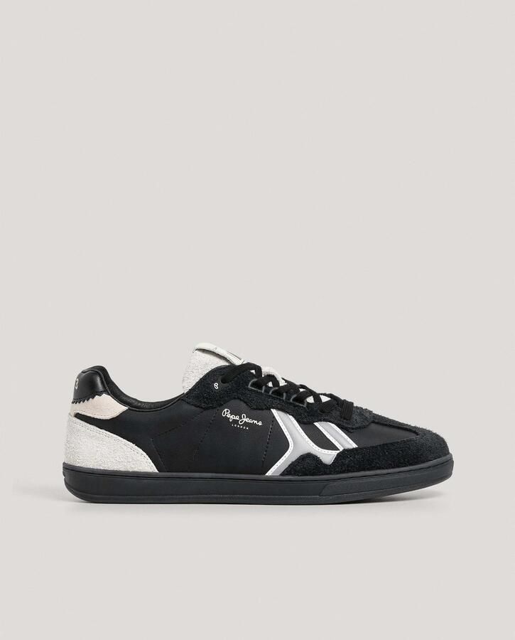 Pepe Jeans Sneakers laag 'Ball Road' grijs zwart wit - Foto 2