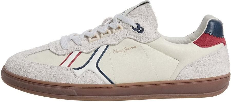 Pepe Jeans Sneakers laag 'Ball Road' navy rood wit wolwit