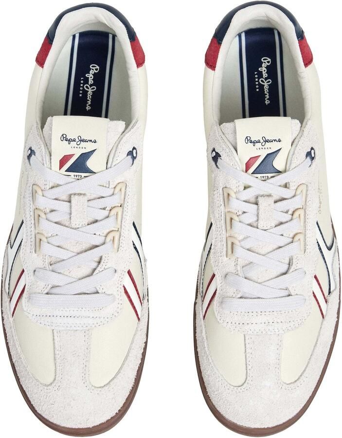 Pepe Jeans Sneakers laag 'Ball Road' navy rood wit wolwit - Foto 2
