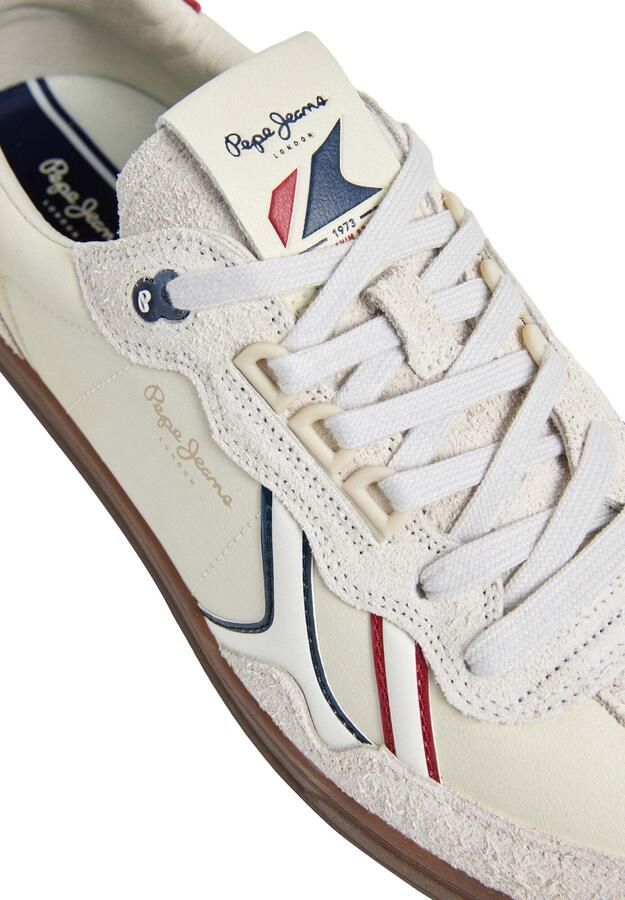 Pepe Jeans Sneakers laag 'Ball Road' navy rood wit wolwit - Foto 4