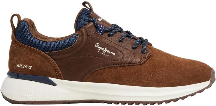 Pepe Jeans Sneakers laag 'Bampton Street' bruin cognac - Foto 7