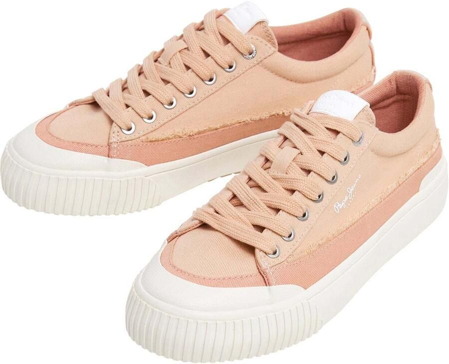 Pepe Jeans Sneakers laag 'Ben Fresh' pasteloranje - Foto 3