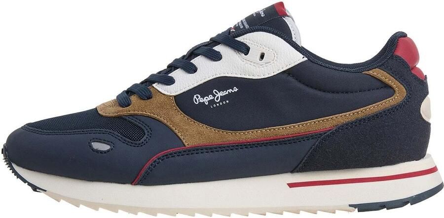 Pepe Jeans Sneakers laag ' BEXLEY ESSENCE' navy gemengde kleuren