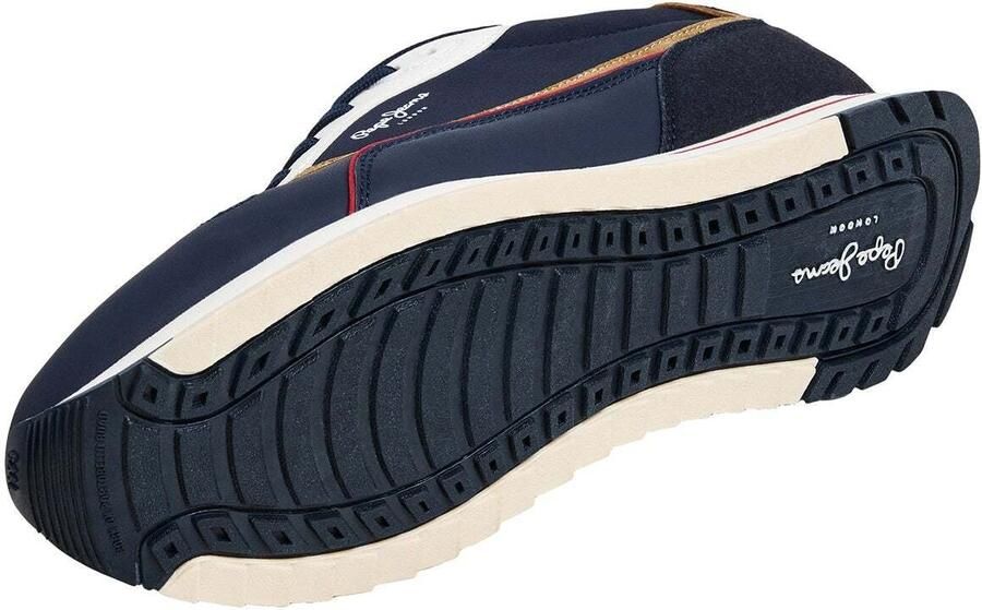 Pepe Jeans Sneakers laag ' BEXLEY ESSENCE' navy gemengde kleuren - Foto 4