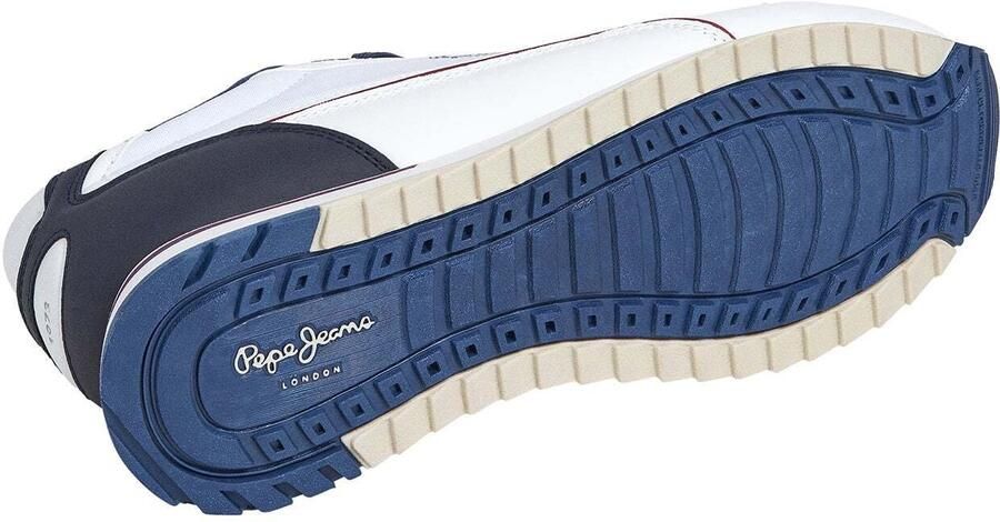 Pepe Jeans Sneakers laag 'Bexley South' donkerblauw karmijnrood wit - Foto 5