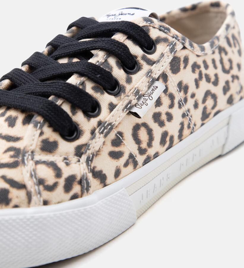 Pepe Jeans Sneakers laag 'BRADY' beige chocoladebruin - Foto 3