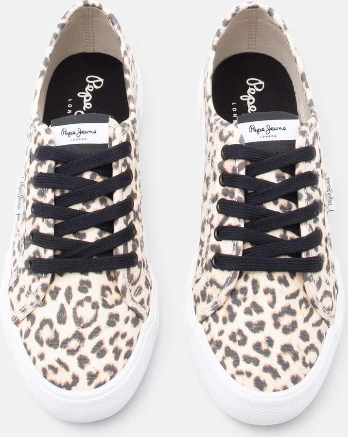 Pepe Jeans Sneakers laag 'BRADY' beige chocoladebruin - Foto 4