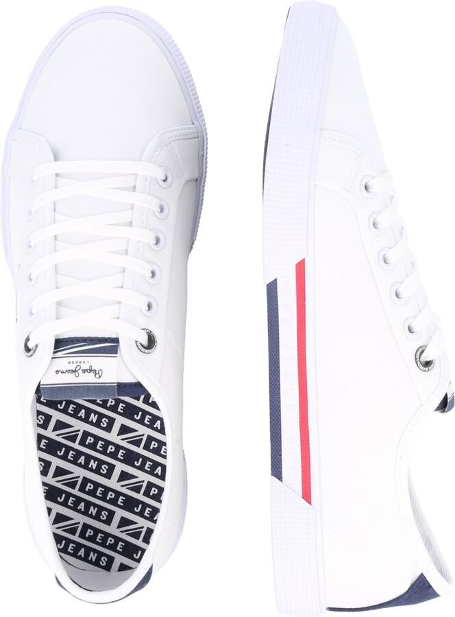 Pepe Jeans Sneakers laag 'Brady' donkerblauw rood wit - Foto 3