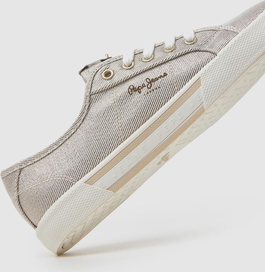 Pepe Jeans Brady Party Lage Sneakers Goud Vrouw - Foto 3