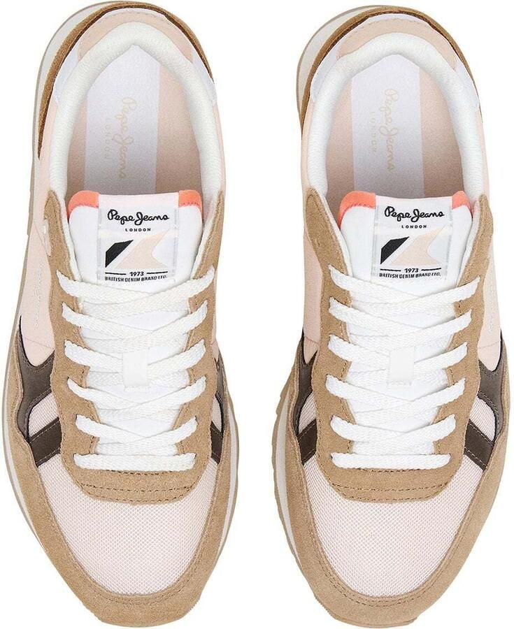Pepe Jeans Lage Sneakers Damessneakers Brit Camp PLS40038 - Foto 4