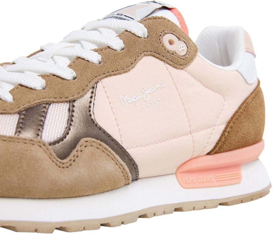 Pepe Jeans Lage Sneakers Damessneakers Brit Camp PLS40038 - Foto 8