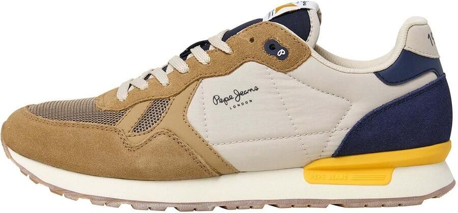 Pepe Jeans Sneakers laag 'Brit Camp' camel taupe marine