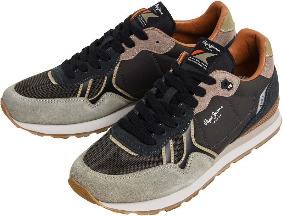 Pepe Jeans Sneakers laag 'Brit City' grijs donkergrijs - Foto 3