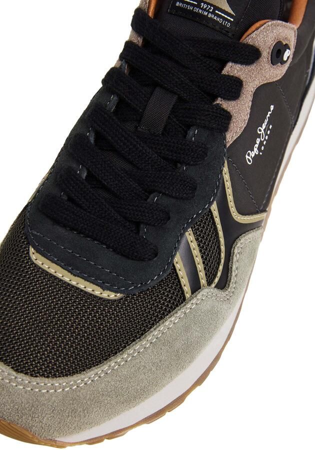 Pepe Jeans Sneakers laag 'Brit City' grijs donkergrijs - Foto 7