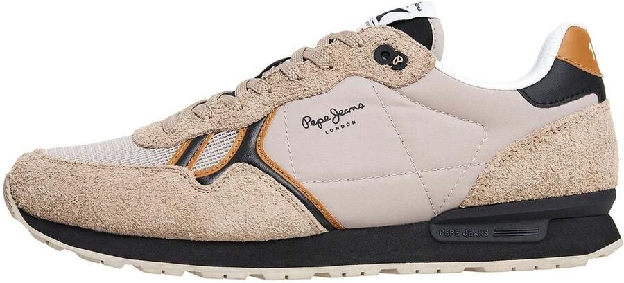 Pepe Jeans Sneakers laag ' BRIT FUN' beige gemengde kleuren