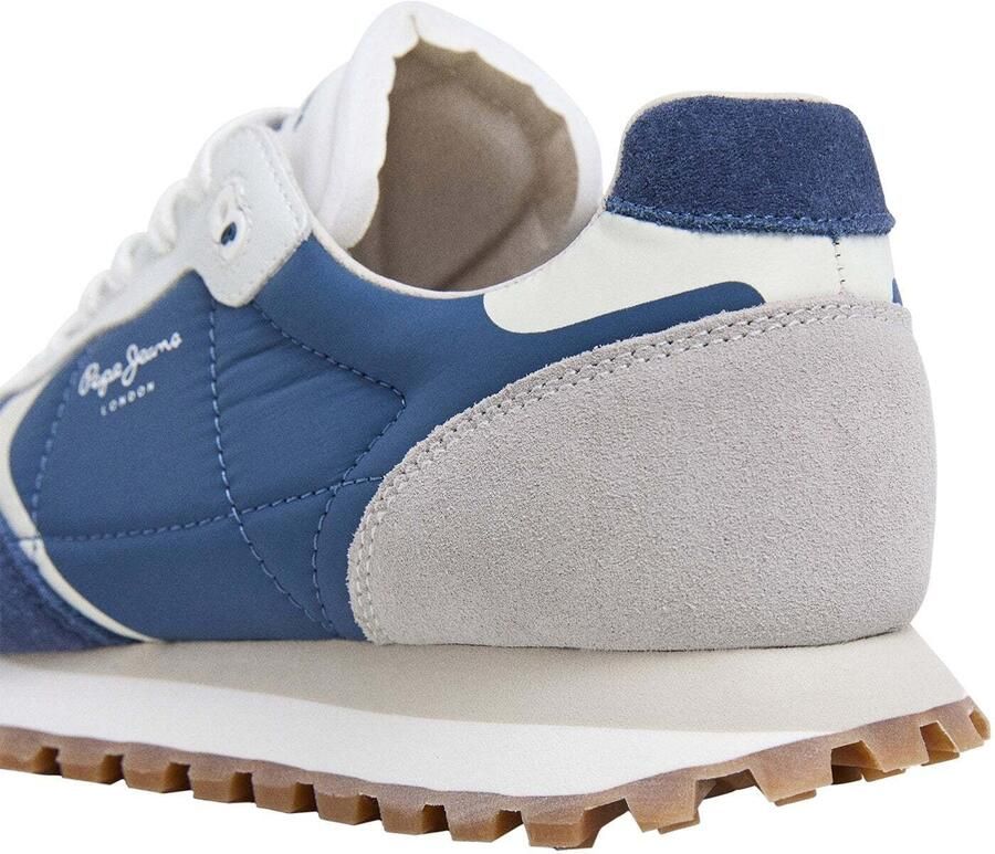 Pepe Jeans Sneakers laag 'Brit-On Master' marine zilver wit - Foto 2