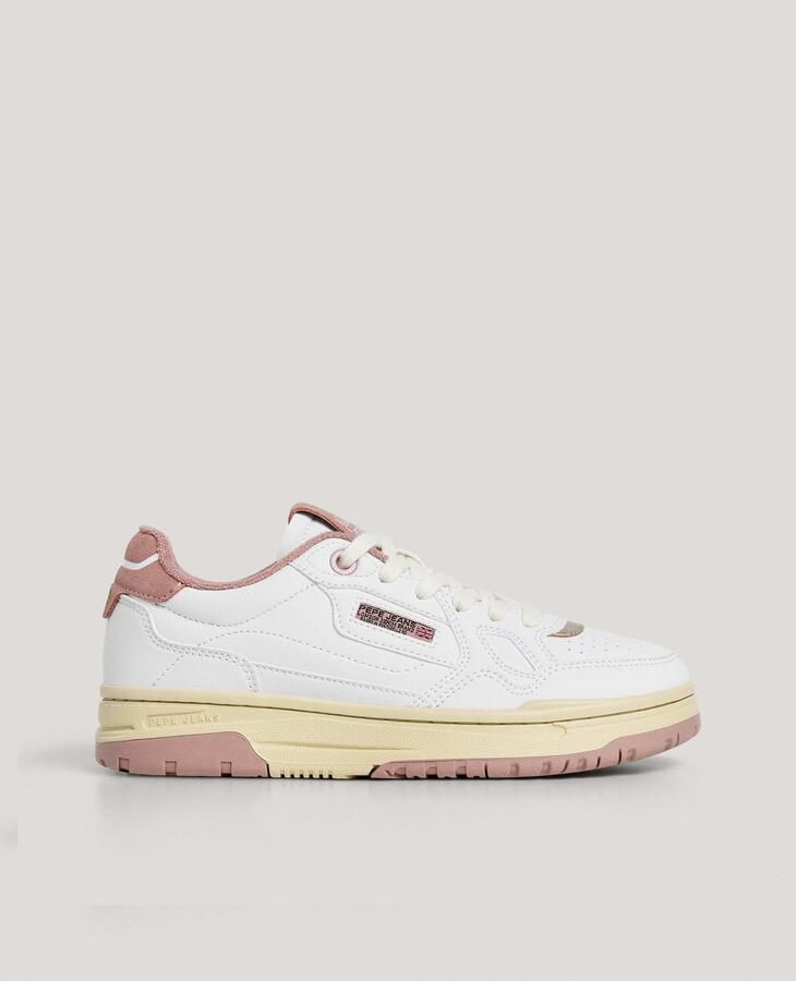 Pepe Jeans Sneakers laag 'Chester Medal' gemengde kleuren wit - Foto 2