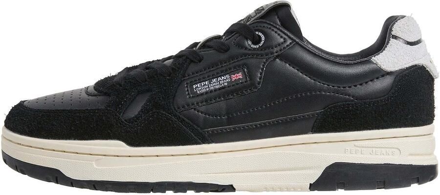 Pepe Jeans Sneakers laag 'Chester Medal' navy goud rood zwart wit