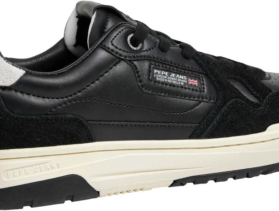 Pepe Jeans Sneakers laag 'Chester Medal' navy goud rood zwart wit - Foto 4