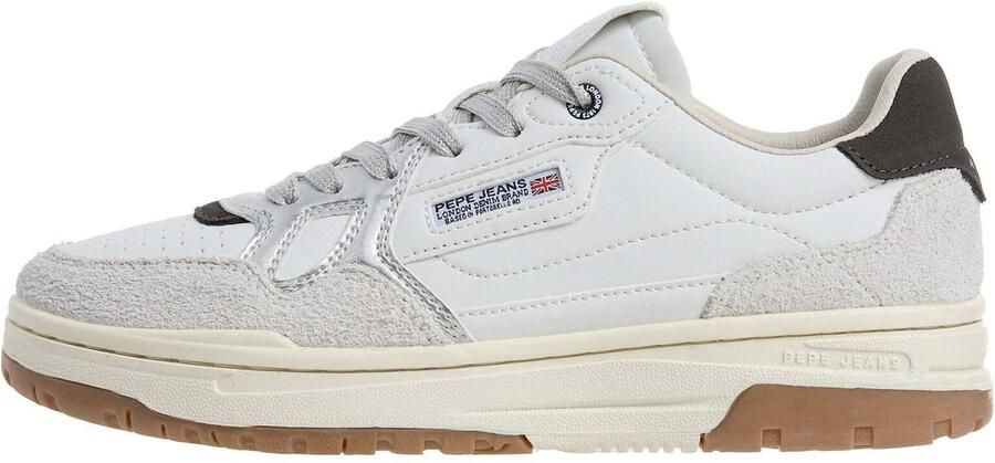 Pepe Jeans Sneakers laag 'Chester' navy rood zwart zilver wit