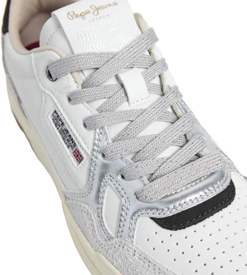 Pepe Jeans Sneakers laag 'Chester' navy rood zwart zilver wit - Foto 2