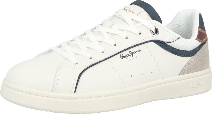 Pepe Jeans Sneakers laag 'CLAY CLASS' navy lichtgrijs bordeaux wit - Foto 2