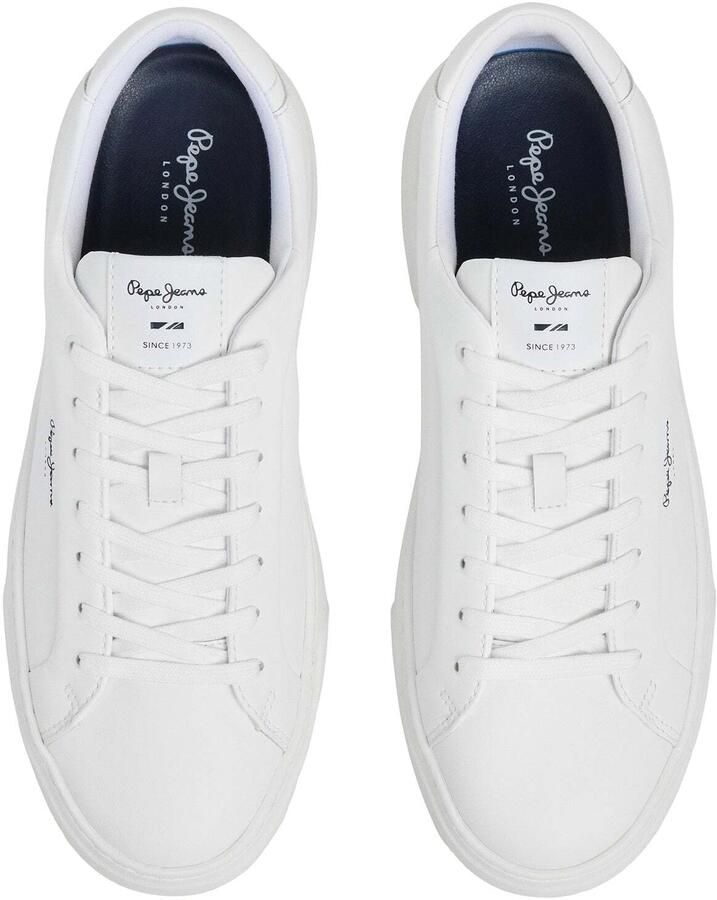 Pepe Jeans Colins Plain Schoenen Wit Man - Foto 5