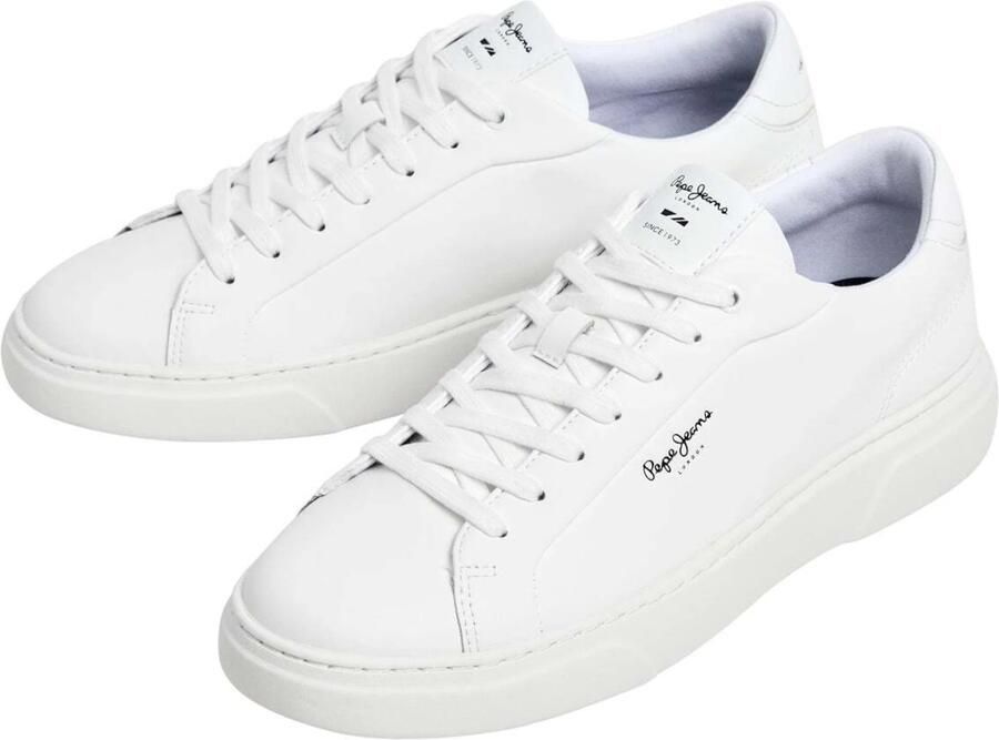 Pepe Jeans Colins Plain Schoenen Wit Man - Foto 3