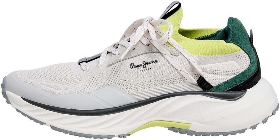 Pepe Jeans Sneakers laag 'CROMER CLUB' limoen wit - Foto 2