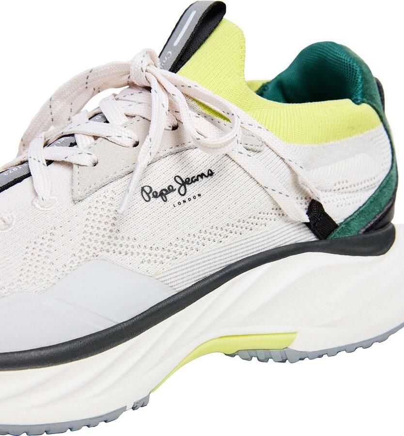 Pepe Jeans Sneakers laag 'CROMER CLUB' limoen wit - Foto 7