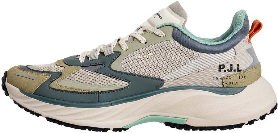 Pepe Jeans Sneakers laag 'CROMER STREET' beige groen - Foto 6