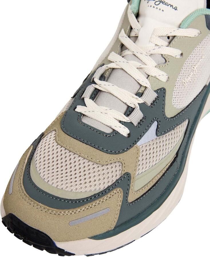 Pepe Jeans Sneakers laag 'CROMER STREET' beige groen - Foto 5