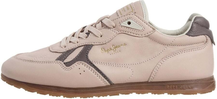 Pepe Jeans Sneakers laag 'Daze East' nude chocoladebruin goud