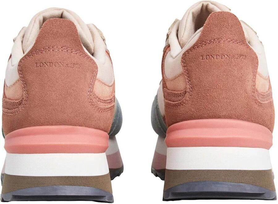 Pepe Jeans Sneakers laag 'Freya Peachy' beige smoky blue rosa kersrood - Foto 6