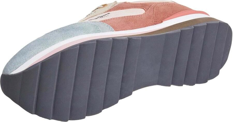 Pepe Jeans Sneakers laag 'Freya Peachy' beige smoky blue rosa kersrood - Foto 4