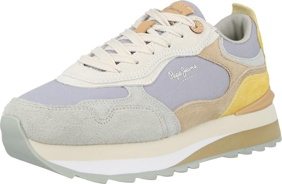 Pepe Jeans Sneakers laag 'Freya Wave' geel mintgroen lavendel