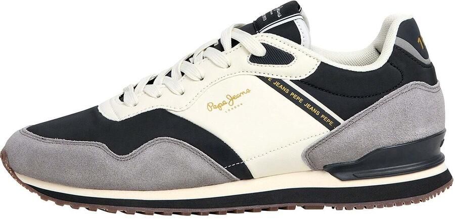 Pepe Jeans Sneakers laag grijs zwart wit