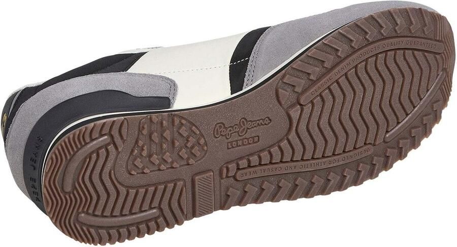 Pepe Jeans Sneakers laag grijs zwart wit - Foto 6