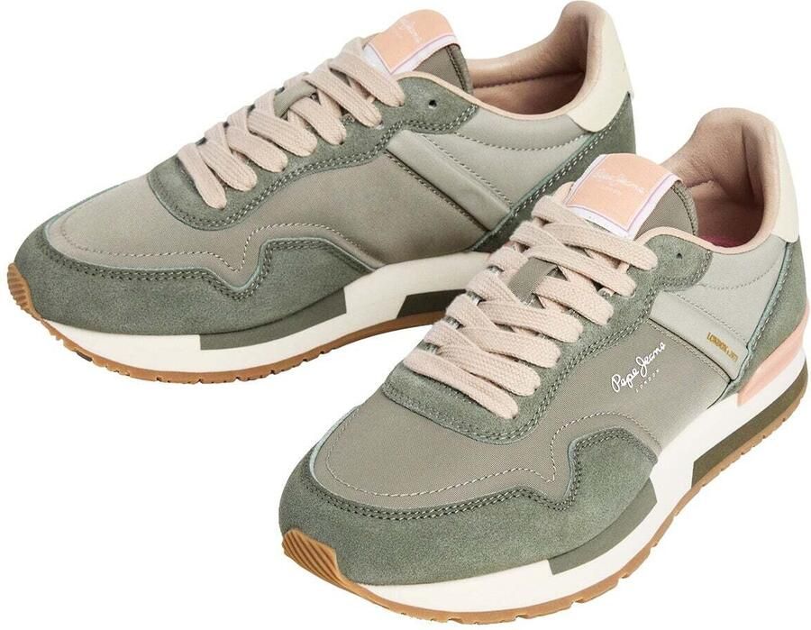 Pepe Jeans Sneakers laag 'Hailon Soft W' olijfgroen - Foto 3