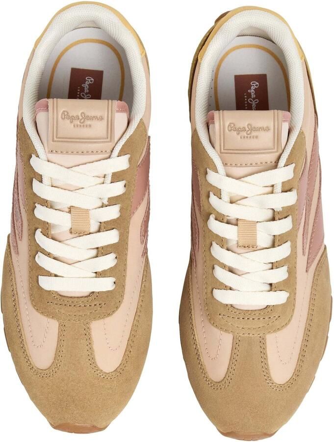 Pepe Jeans Sneakers laag 'Jane' beige lichtbruin oudroze - Foto 4