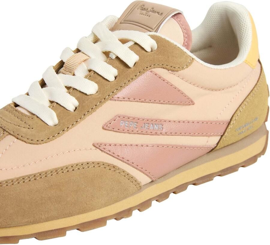 Pepe Jeans Sneakers laag 'Jane' beige lichtbruin oudroze - Foto 2