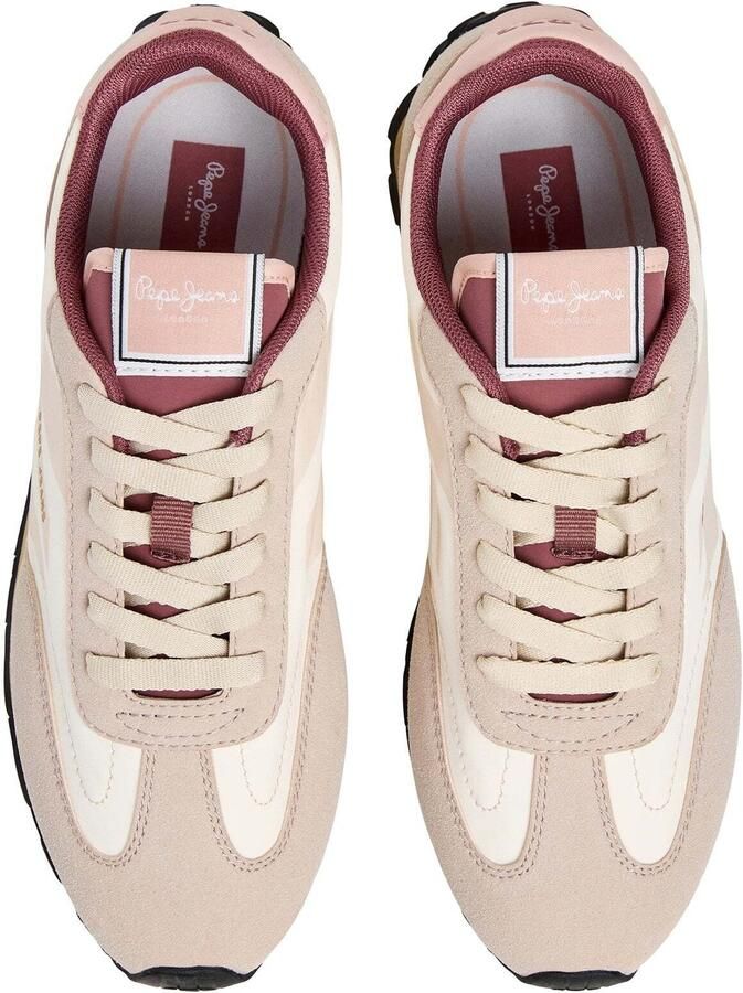 Pepe Jeans Sneakers laag 'Jane Brand' beige ecru poederroze - Foto 6