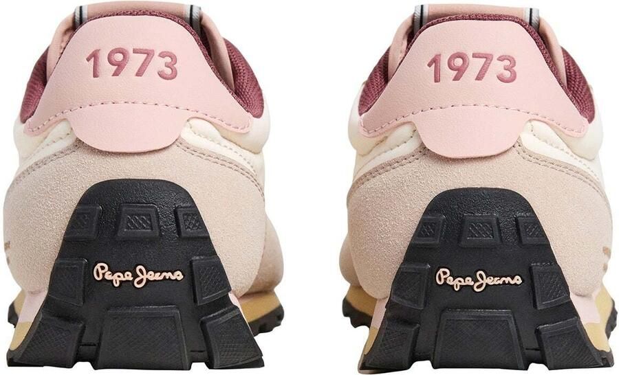 Pepe Jeans Sneakers laag 'Jane Brand' beige ecru poederroze - Foto 8