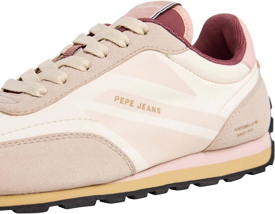 Pepe Jeans Sneakers laag 'Jane Brand' beige ecru poederroze - Foto 5
