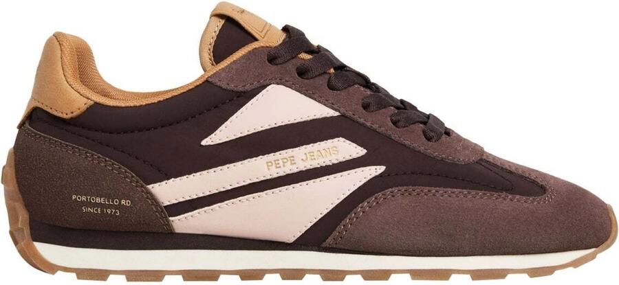 Pepe Jeans Sneakers laag 'Jane' crème bruin karamel