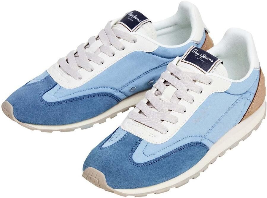Pepe Jeans Sneakers laag 'Jane Subtle' camel blauw pastelblauw - Foto 3