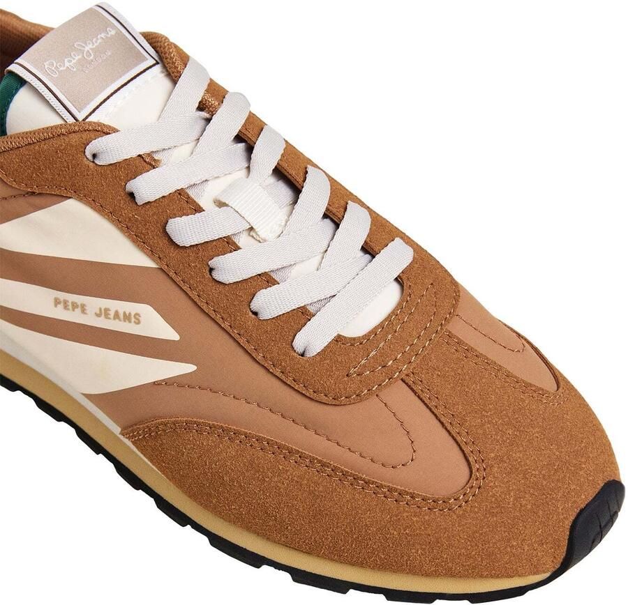 Pepe Jeans Sneakers laag 'Jason Brand M' crème bruin donkergroen - Foto 8
